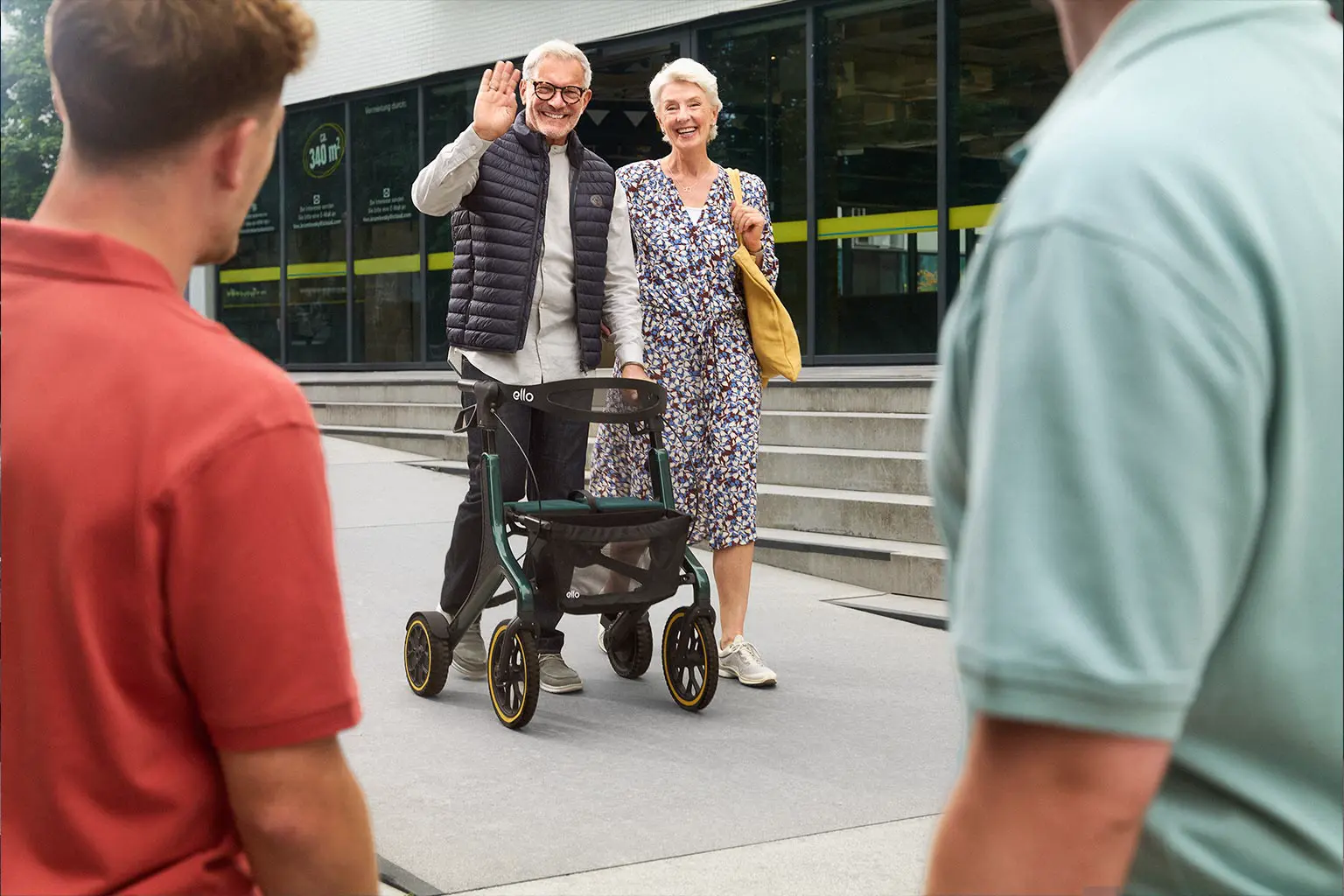 ello Rollator - automatisches abbremsen bei gefällen